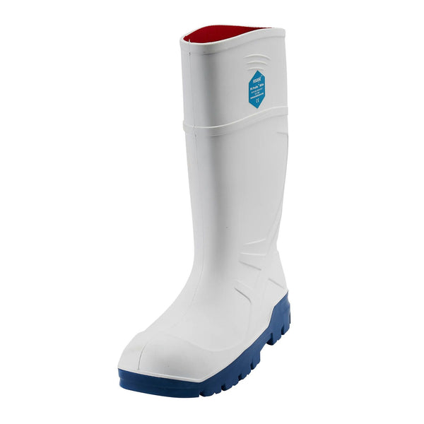 White Food-X PU safety wellington boot for hygiene environments.