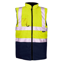 Supertouch Yellow/Navy 2 Tone Bodywarmer - Yellow/Navy