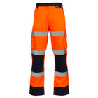 Supertouch Supertouch Hi-Vis 2 Tone Orange Combat Trousers - H139