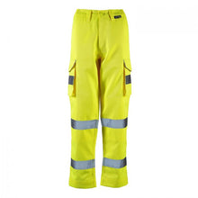 Supertouch Ladies Hi Vis Yellow Hana Combat Trouser - HV310