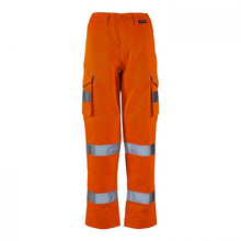 Supertouch Ladies Hi Vis Orange Hana Combat Trouser - HV311