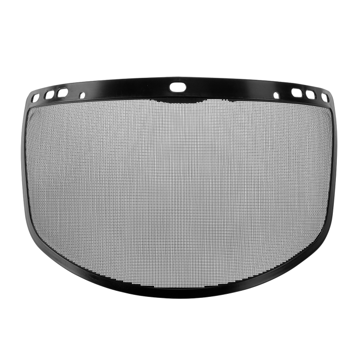 Steel mesh replacement visor for the Supertouch ST35 faceshield carrier.