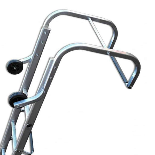 5.55m TB Davies Single Section ROOFER Aluminium Professional Roof Ladder