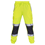 Supertouch Hi Vis 2 Tone Jogging Bottoms - thumbnail 1